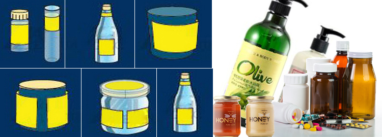 T босоо хэлбэрийн автомат дугуй дугуй контейнер бүхий шошго машин